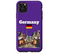 Germany Christmas market lover travel souvenir German flag Case for iPhone 11 Pro Max