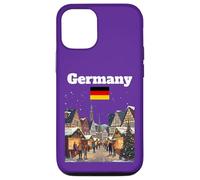 Germany Christmas market lover travel souvenir German flag Case for iPhone 12/12 Pro