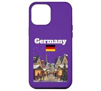 Germany Christmas market lover travel souvenir German flag Case for iPhone 12 Pro Max