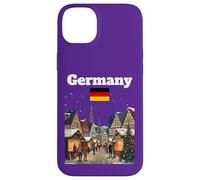 Germany Christmas market lover travel souvenir German flag Case for iPhone 14 Plus
