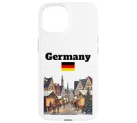 Germany Christmas souvenir market lover German flag Case for iPhone 15