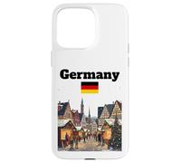 Germany Christmas souvenir market lover German flag Case for iPhone 15 Pro Max