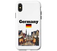 Germany Christmas souvenir market lover German flag Case for iPhone X/XS