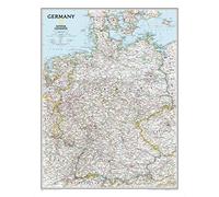 Germany Classic, Tubed: Wall Maps Countries & Regions (National Geographic Reference Map)