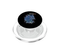 Germany Culture Travel Map German Landmarks Design PopSockets PopGrip for MagSafe