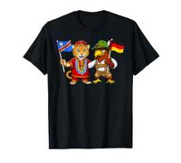 Germany Democratic Republic of Congo Flag German Congolese T-Shirt