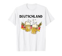 Germany Deutschland Flag Oktoberfest Drinking Festival Value Graphic T-Shirt