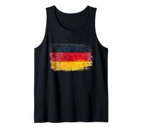Germany Deutschland German Flag Vintage Graphic Tank Top
