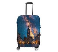 Germany Dresden During Twilight Hour Luggage Cover Travel Suitcase Protector Anti-Scratch Suitcase Cover L
