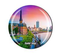 Germany Dusseldorf Fridge Magnet Travel Souvenir Gift Refrigerator Decor Magnetic Sticker Collection