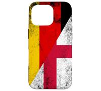 Germany & England Flags - German English Case for iPhone 16 Pro