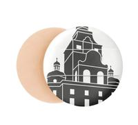Germany Famous Building Architecture Air Cushion Makeup Foundation Sponge Powder Puff