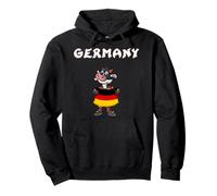 Germany Fan / German Cow Pullover Hoodie