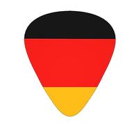 Germany Flag (2) Print Guitar Picks,12 Pack Guitar Plectrums Thin, For Bass Electric Acoustic Guitars Ukulele