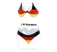 Germany Flag Full Body Bikini 3D Shot Glass