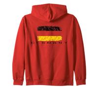 Germany Flag, German pride, Germany Vacation, Germany Zip Hoodie