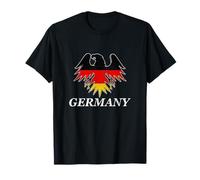 Germany Flag - Germany Flag Eagle Black Red Gold T-Shirt