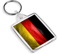 Germany Flag Keyring German Berlin Travel Souvenir Keyring #12547