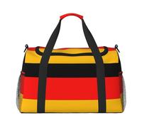 Germany Flag Lightweight Waterproof Large Capacity Handheld Shoulder Crossbody Travel Bag Personal Belongings Organizer Bag