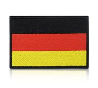 Germany Flag Patch with Hook Backing | Bundeswehr Velcro Badge, German Flag Emblem, Military Hook Patch - Finally Home