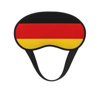 Germany Flag Print Blackout Sleep Mask - Side Sleeper Eye Cover, Soft Comfort, Perfect for Travel, Meditation