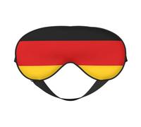 Germany Flag Print Comfortable Eye Mask Breathable Adjustable Men Women Lightweight Travel Yoga Work