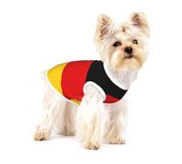 Germany Flag Print Lightweight Tank Top for Dogs Dog Shirts for Small Dogs Stretchy T Shirts Sleeveless Vest