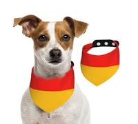 Germany Flag Print Pet Scarf Holiday Dogs And Cats For Christmas Winter Wear Stylish Warmer Gift