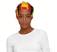 germany flag Print Printed Turban for Women Stretch Headscarf Hat Lightweight Sleep Cap Chemo Sensitive Skin Gift