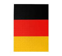 germany flag Printed Wooden Puzzle 500 Piece, Cute Puzzle Game in Plastic Box for Family Entertainment and Brain Training Gifts