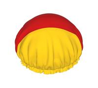 Germany Flag Shower Cap For Women, Reusable Shower Cap, Waterproof Bath Cap For Women Long Hair