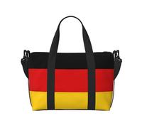 Germany Flag Travel Bags, Weekender Carry On For Women, Sports Gym Bag, Workout Duffel Bag,Overnight, Black, One Size