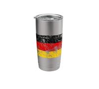Germany Flag Vintage Stainless Steel Insulated Tumbler