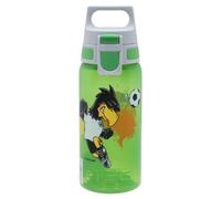 Sigg - Sports Water Bottle For Kids - Viva One DFB Paul - Suitable For Carbonated Drinks - Leakproof - Dishwasher Safe - BPA Free - School & Bike - Green - 0.5L