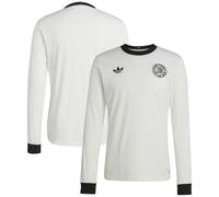 Germany Football Shirt Home Long Sleeve DFB 125th Anniversary adidas White Mens