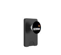 Germany - Germania with flag on the chest PopSockets PopWallet for MagSafe