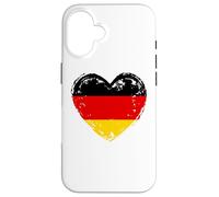 Germany In My Heart German Flag Proud German Patriotic Case for iPhone 16