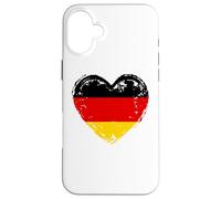 Germany In My Heart German Flag Proud German Patriotic Case for iPhone 16 Plus