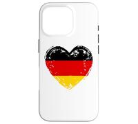 Germany In My Heart German Flag Proud German Patriotic Case for iPhone 16 Pro