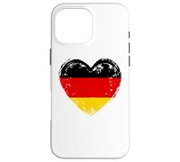 Germany In My Heart German Flag Proud German Patriotic Case for iPhone 16 Pro Max