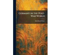 Germany in the Post-War World