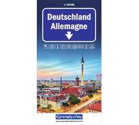 Germany: Inkl. Transitpläne, Ortsverzeichnis und Reiseinformationen (Road maps)