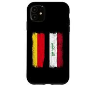 Germany Iraq Half Flag German Iraqi Jersey Case for iPhone 11