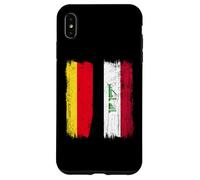 Germany Iraq Half Flag German Iraqi Jersey Case for iPhone XS Max