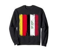 Germany Iraq Half Flag German Iraqi Jersey Sweatshirt