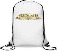 Germany Land of Poets Kings Gym Sack Casual Drawstring Bag White