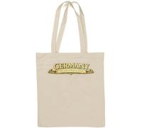 Germany Land of Poets Kings Natural Cotton Tote Bag White