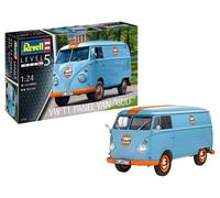 Germany Level 1/24 VW T1 Panel Van Gulf Plastic Model Kit 07726