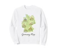 Germany map Sweatshirt