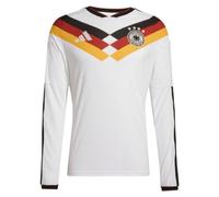 Germany Men's 2026 2027 Authentic Long Sleeve Home Shirt in White | Size: Large Germany White L